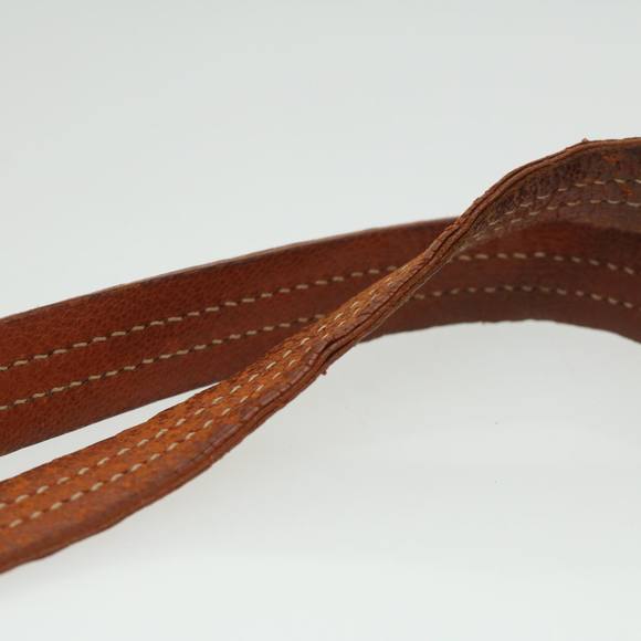 PRADA Tote Bag Canvas Orange Auth ti937 - Picture 9 of 16